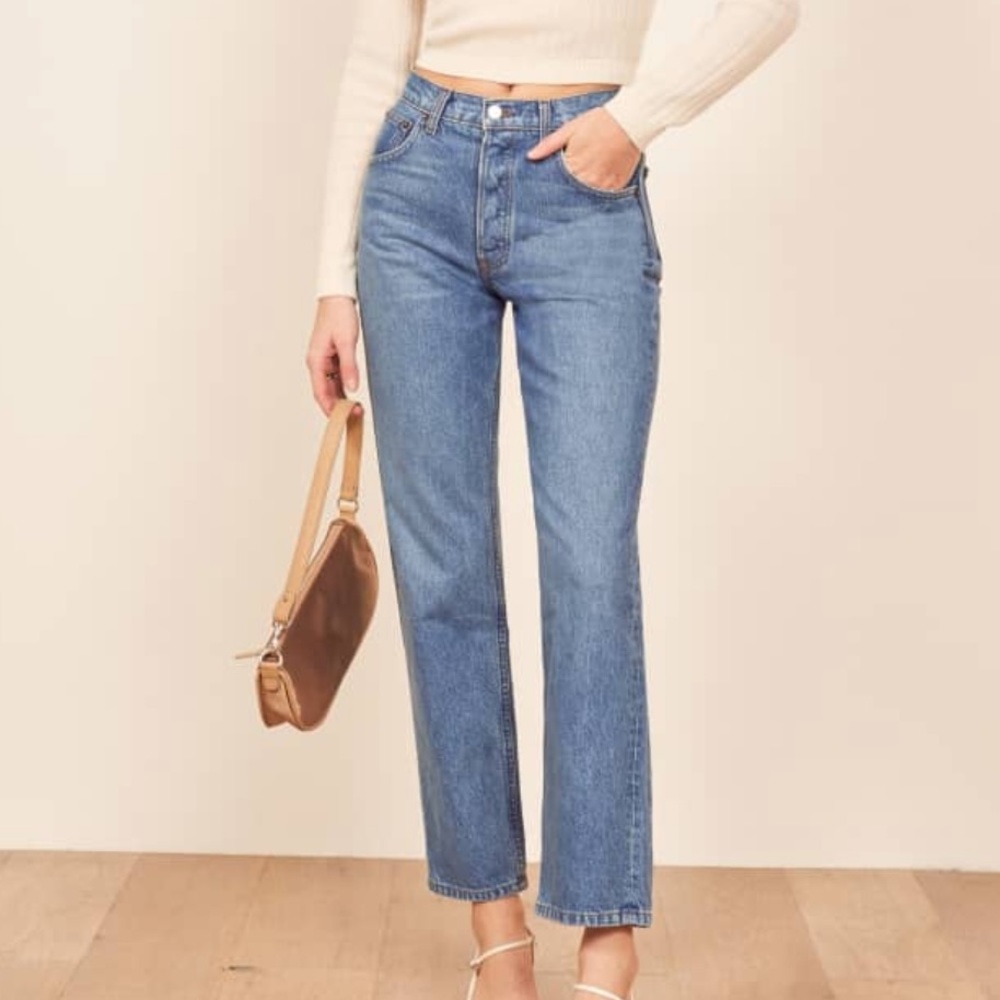 Reformation Natasha High Relaxed Jean